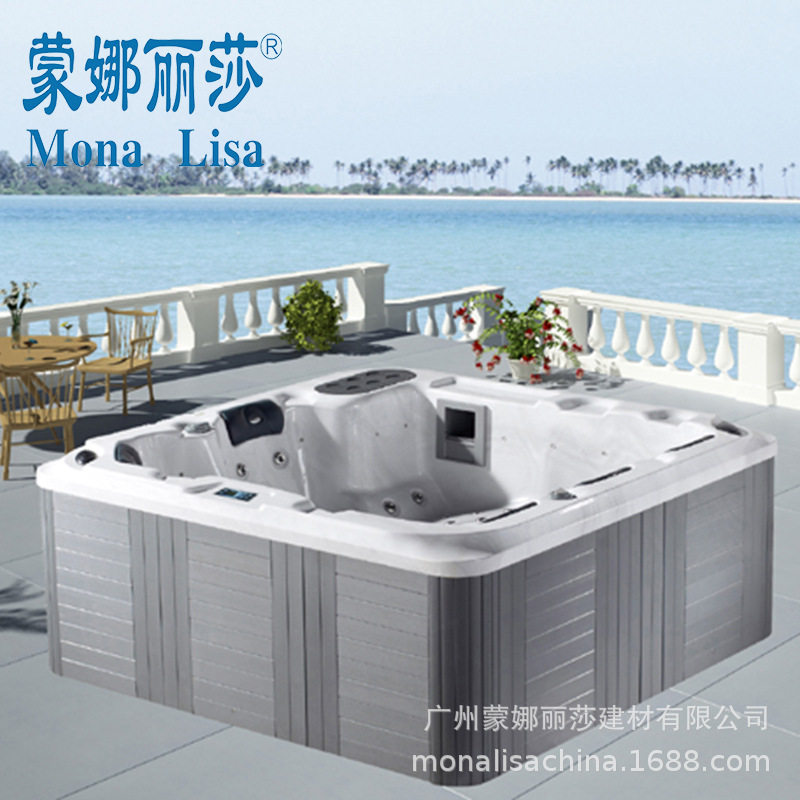 蒙娜丽莎户外智能恒温冲浪按摩浴