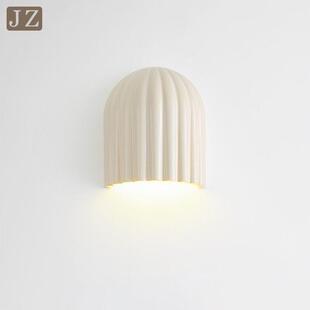 床头卧室壁灯自建房楼梯专用氛围感挂灯石膏新型走廊过道艺术墙灯