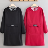 家用厨房防水防油可定制logo做饭餐饮罩衣工作服成人耐脏干活上班