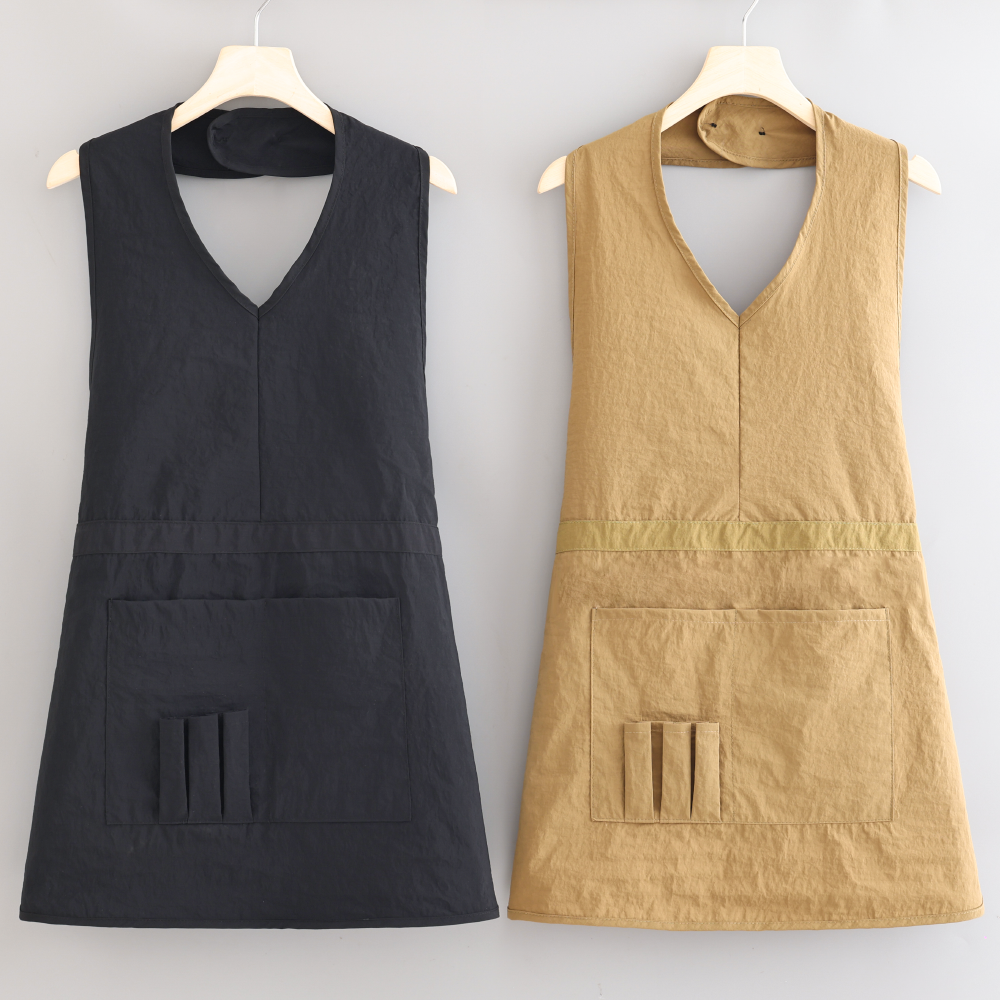 成人围腰防泼水耐穿围裙做饭罩衣