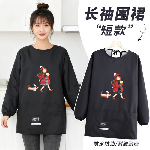 25年时尚防水防油工作服定制罩衣