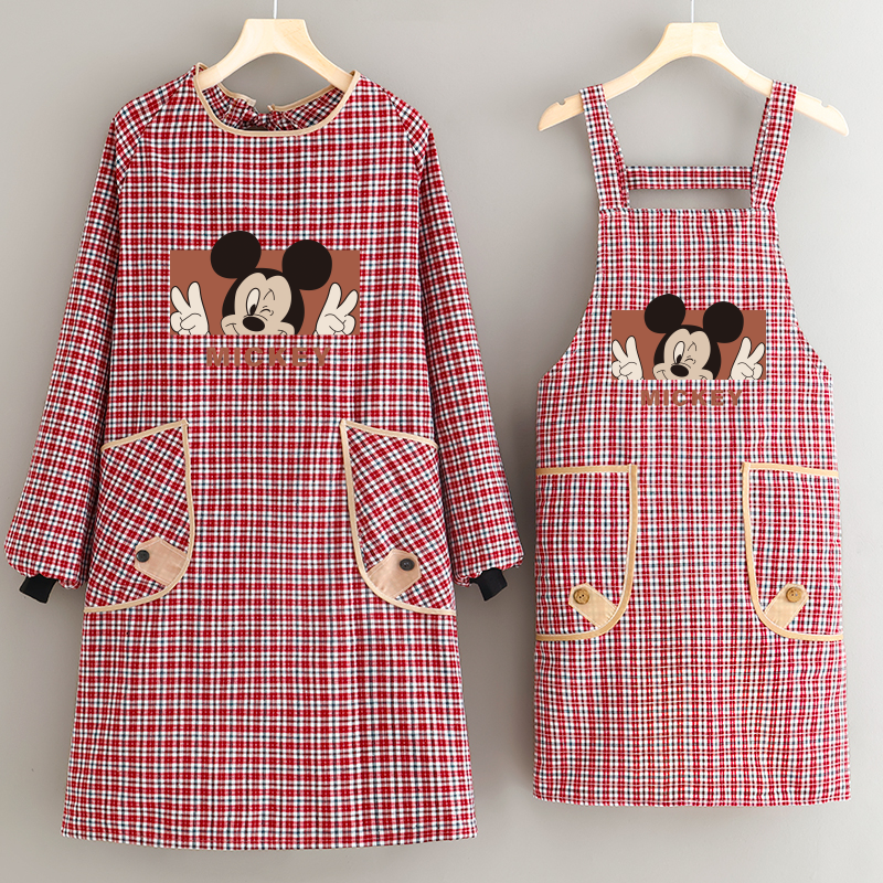 围腰爆款围裙耐污防油罩衣工作服