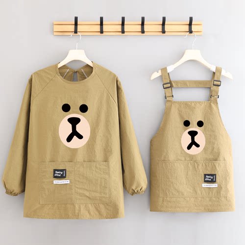 透气防油防污罩衣成人工作服餐饮