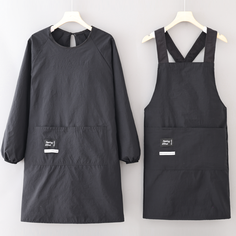 家用围腰围裙耐污耐磨罩衣工作服