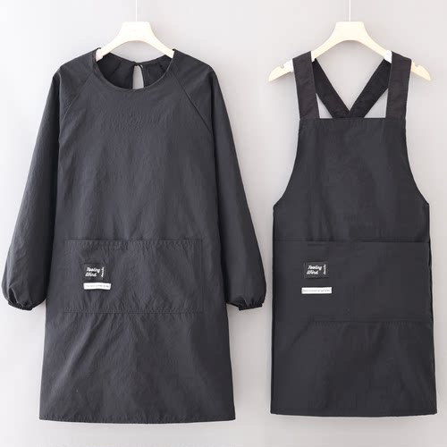家用围腰围裙耐污耐磨罩衣工作服