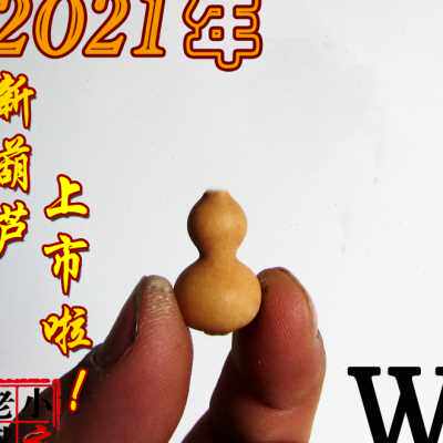 老斌小店小手捻草里金超小小葫芦2到3厘米草里金一物一拍包邮