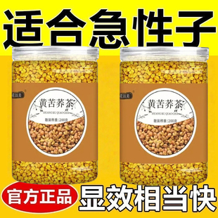 减肥茶刮油茶去湿气排油女士专用茶清肠道温润脾胃提高代谢排宿便排毒养颜黄苦荞茶苦荞茶荞麦茶干吃泡水喝精选四川大凉山养生茶