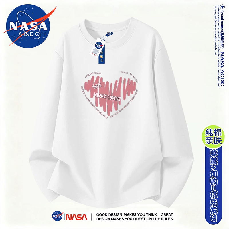 100%棉|NASA联名春秋季T恤
