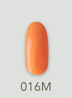日本MD甲油胶016波特兰橙实色橙色基础色系美甲店专用