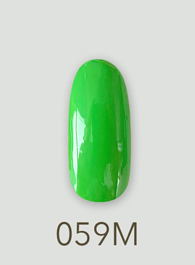 日本MD甲油胶059凯莉绿实色青色绿色明朗夏日系列美甲店专用