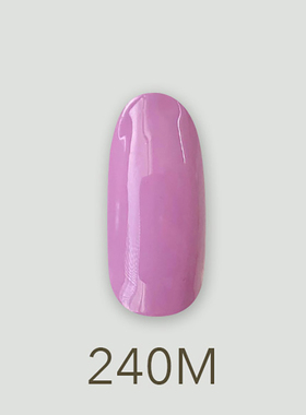 日本MD甲油胶240黑醋栗莓实色紫色稀释年华系列美甲店专用