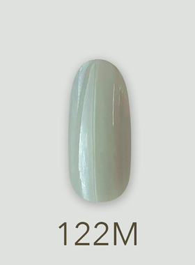 日本MD甲油胶122奶油灰实色蓝灰色朦雾水粉系列美甲店专用