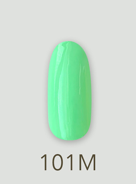 日本MD甲油胶101绿茶实色青色绿色马卡龙系列美甲店专用