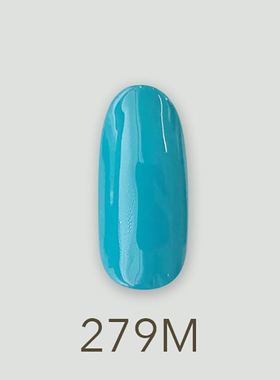 日本MD甲油胶279奶油蓝实色蓝色四季故事系列美甲店专用