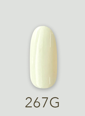 日本MD甲油胶267耀眼金桂闪粉白色七彩水果软糖美甲店专用