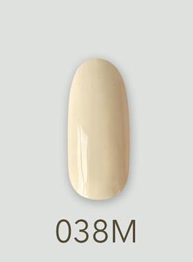 日本MD甲油胶038香醇白葡萄实色白色冰雪女王系列美甲店专用