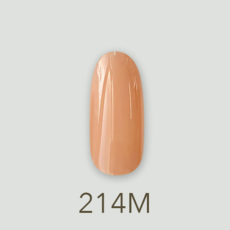日本MD甲油胶214达菲裸实色裸色渐变色系列美甲店专用