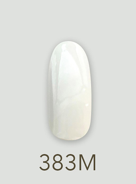 日本MD甲油胶383绿坪实色白色黑巧与奶霜系列美甲店专用