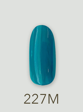 日本MD甲油胶227贾斯丁绿实色绿色奥秘深海系列美甲店专用