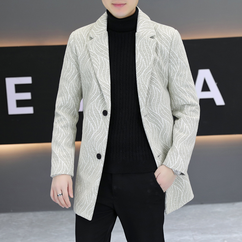 2025新款男士毛呢大衣