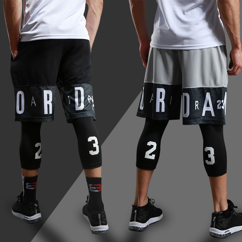 Men Running Compression Sweatpants Gym Jogging Leggings Bask 男装 T恤 原图主图