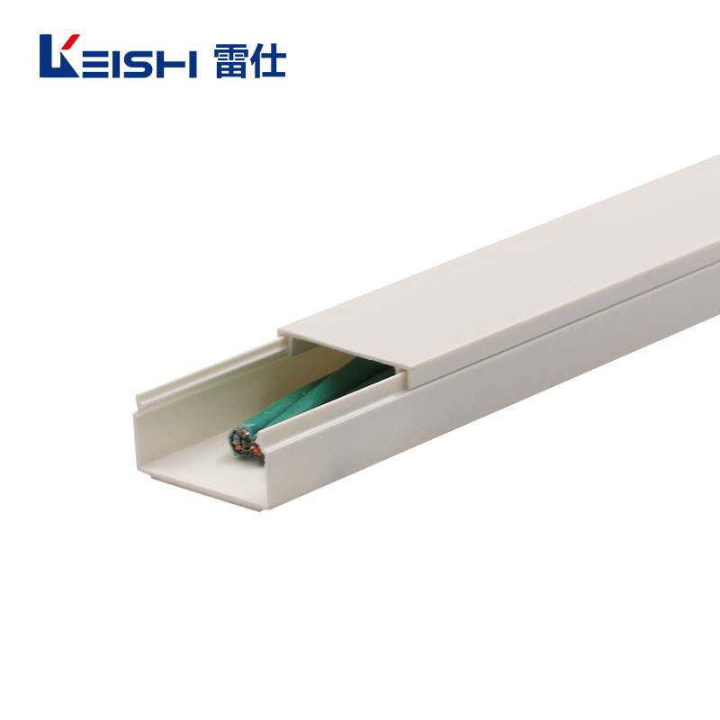 雷仕 明装电线槽走线槽 pvc墙面布线槽 个性美化装饰线槽线盒自粘