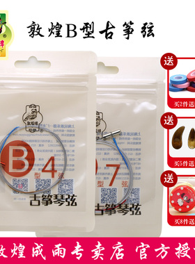 古筝琴弦敦煌牌B型1-5/1-21号套弦专业考级演奏级钢丝尼龙弦通用