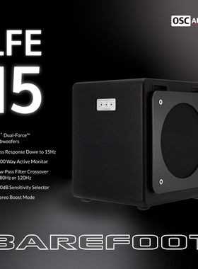 Barefoot Sound LFE15 双15寸有源超低音箱