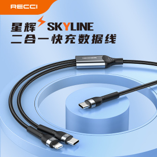 RECCI锐思企业礼品定制 星辉 (PD65W 1.2m)RTC-T16 数据线 政企单位会议商务活动商务楼盘别人的钱造笔