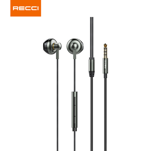 RECCI锐思企业礼品定制LOGO REP-L25REP-L26有线耳机会议商务活动