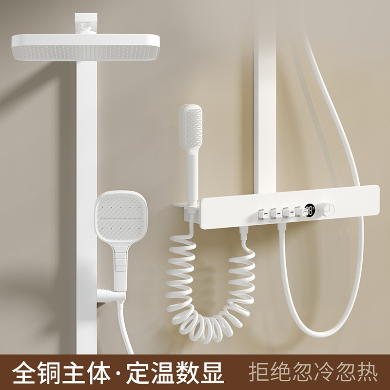 逐一花洒家用淋浴套装卫