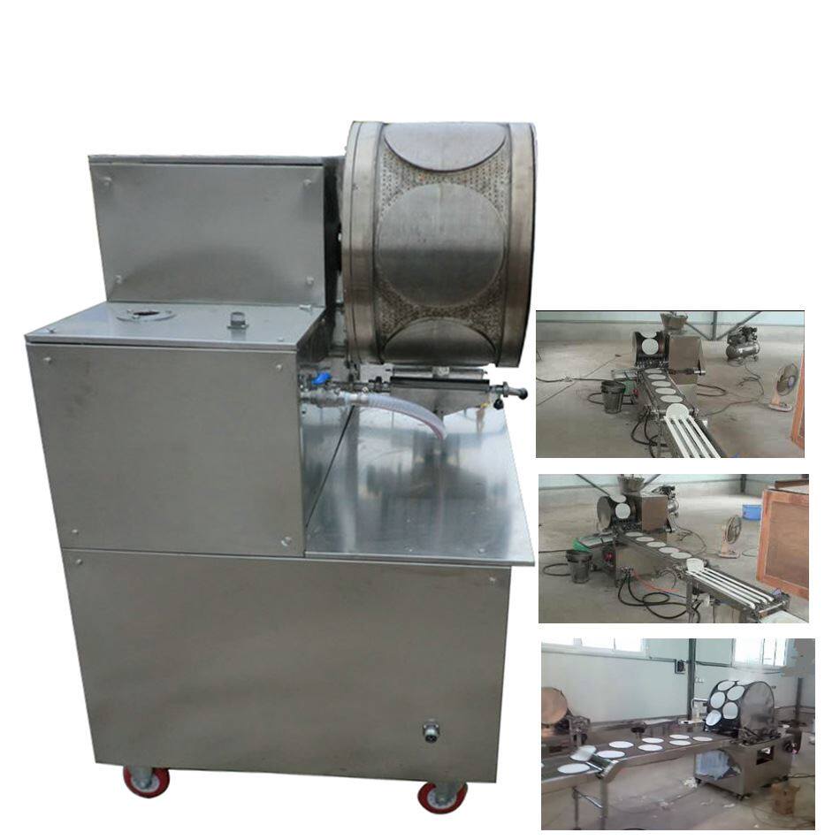 鸿鑫热销款全自动上浆烤鸭饼机薄皮机面皮机穿卷皮机