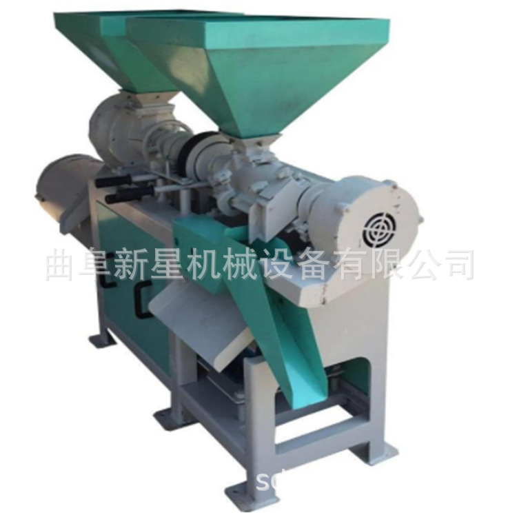 玉米脱皮制糁机磨面机饲料粉碎打料机大小中碴子玉米糁制糁机