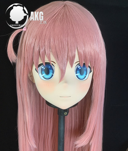 全头带锁cosplay二次元道具kig面具Kigurumi头套 后藤独