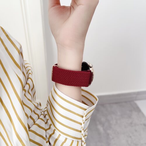 适用华为GT7手表表带女款GT6新款编织尼龙GT542pro磁吸watch5fit5
