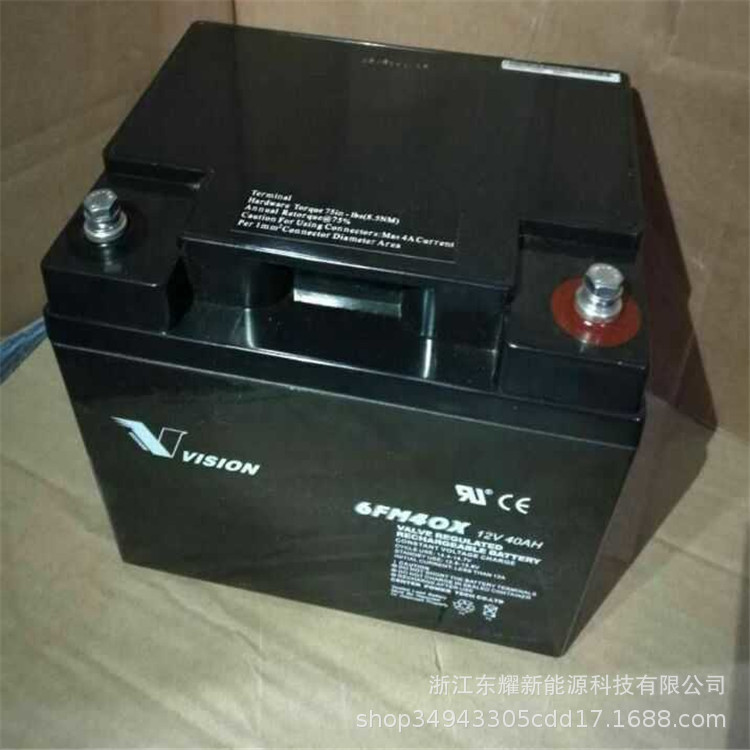 VISION威神蓄电池6FM40X1