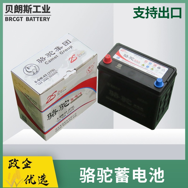 骆驼电瓶6-QW-45(370)-R