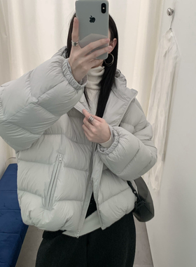 莓果连帽云朵泡芙保暖羽绒服外套62088