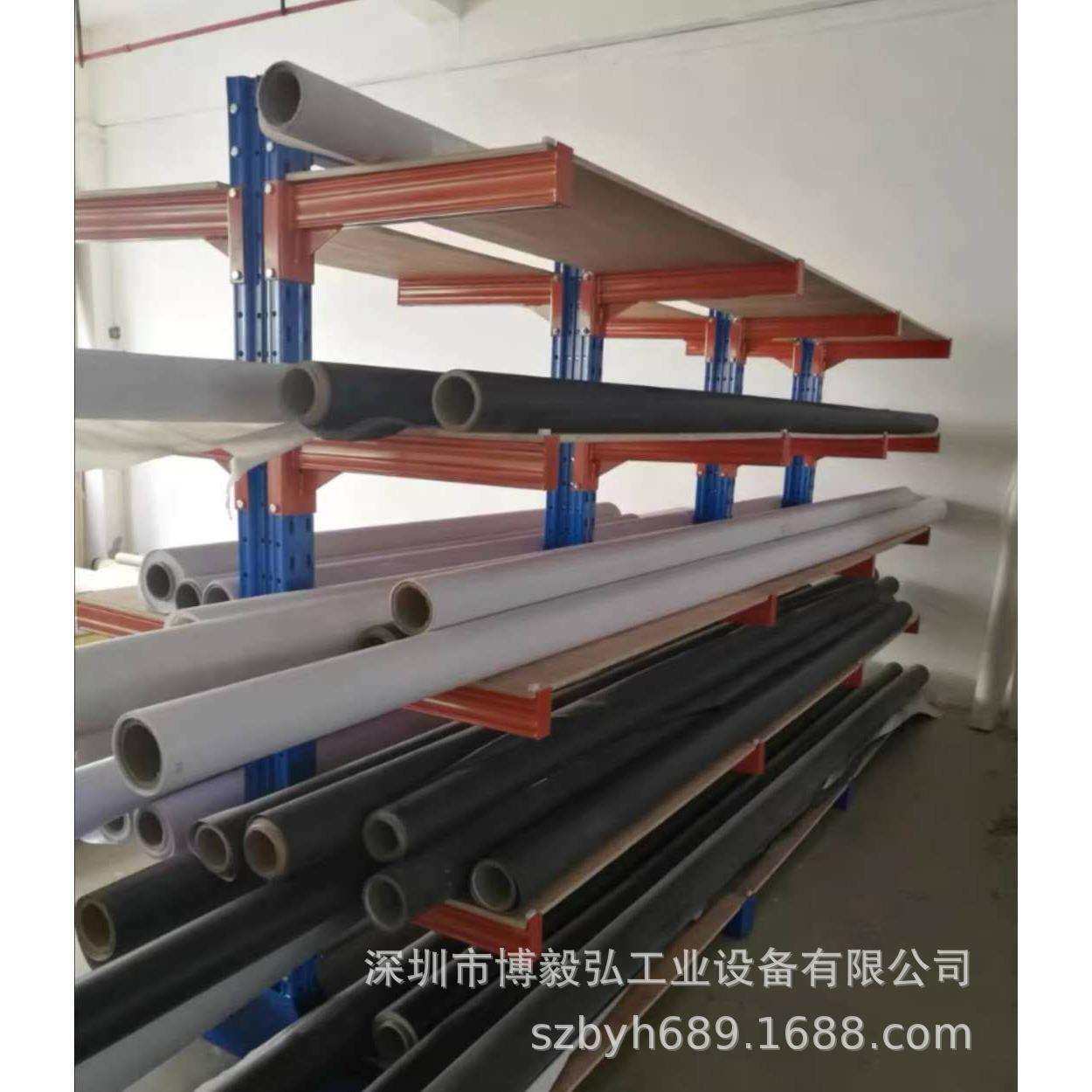 深圳组装货架定长物料存放悬臂货架重型横梁货架双面悬臂货架