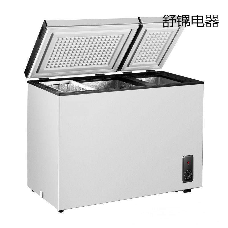 双开门冰柜家用双温冷柜大容量小型商用冷冻冷藏两用冰柜