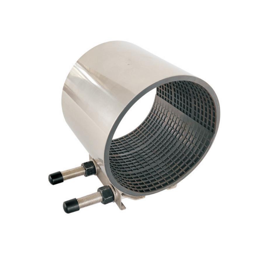 科连科技直销304不锈钢板式修补器CR单双卡管道连接器哈夫节