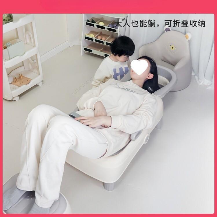 洗头发躺椅孕妇儿童洗头椅月子洗头神器可折叠成人家用大号洗头床