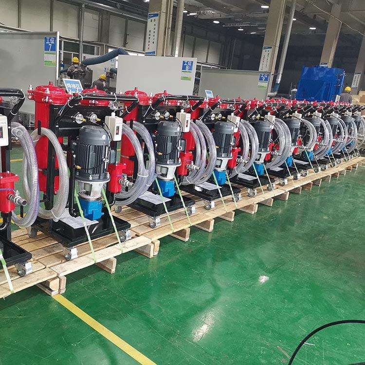 精细滤油车滤油设备LYC-100B*5机加油小车HVP100HNP006
