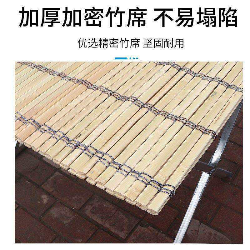 夜市摆摊小商品折叠架地摊货架摆摊货架竹席摆摊桌编织竹片展示架