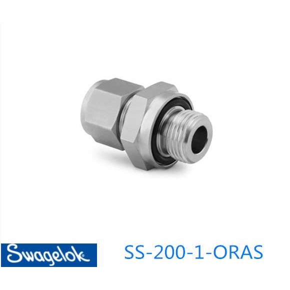 Swagelok世伟洛克 (SS-200-1-ORAS)外螺纹接头 1/8 in x 5/16-24
