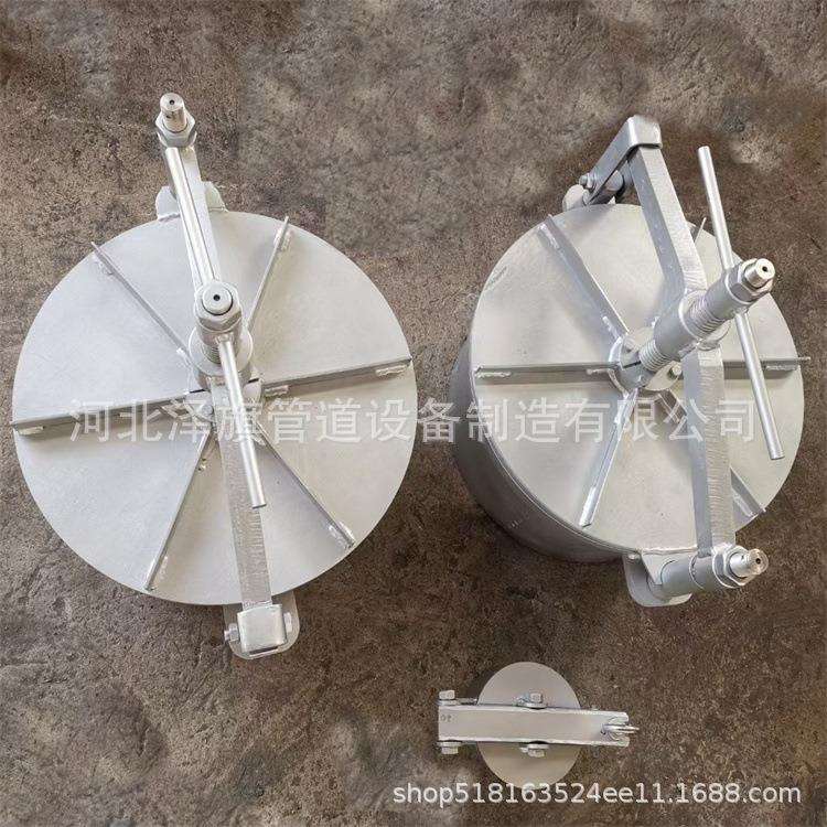 HG/T21530-2005DN250PN1.6带颈平焊法兰手孔回转旋柄快开手孔