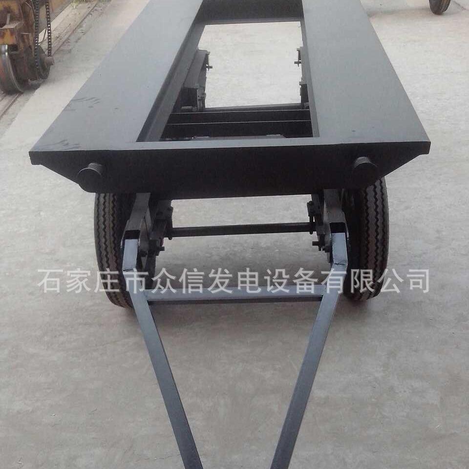 拖车底盘150千瓦移动牵引车电站200KW发电机组三相380V悬挂油箱