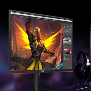 适用AOC  25G3  24.5英寸显示器液晶屏 高清贴膜防反光防蓝光钢化