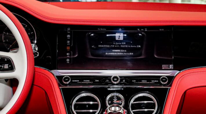 适用宾利-欧陆 21-24款中控导航显示屏幕钢化膜高清防蓝光防爆防指纹磨砂防刮刮防反光内饰改装保护贴膜