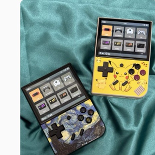 适用于周哥ANBERNIC RG35XX PLUS屏幕贴膜软性钢化膜防指纹防爆膜水凝膜高清防刮膜